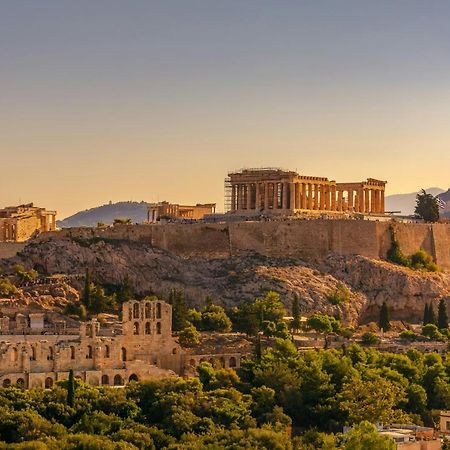 אתונה 3Sights Rooftop Suite - Parthenon Viewpoint מראה חיצוני תמונה