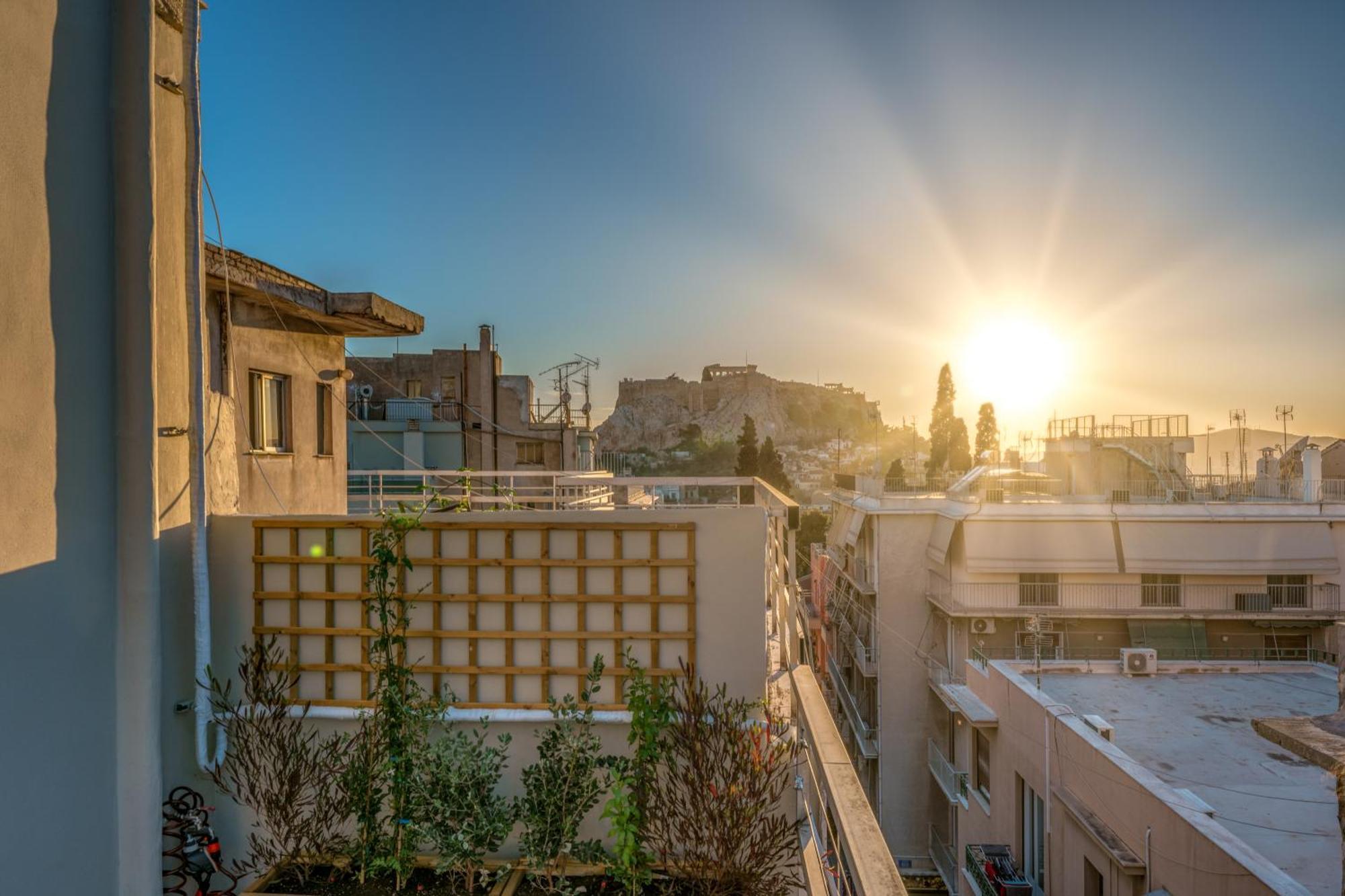 אתונה 3Sights Rooftop Suite - Parthenon Viewpoint מראה חיצוני תמונה