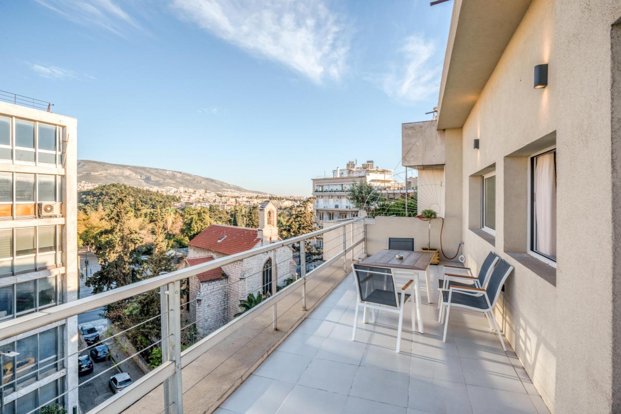 אתונה 3Sights Rooftop Suite - Parthenon Viewpoint מראה חיצוני תמונה