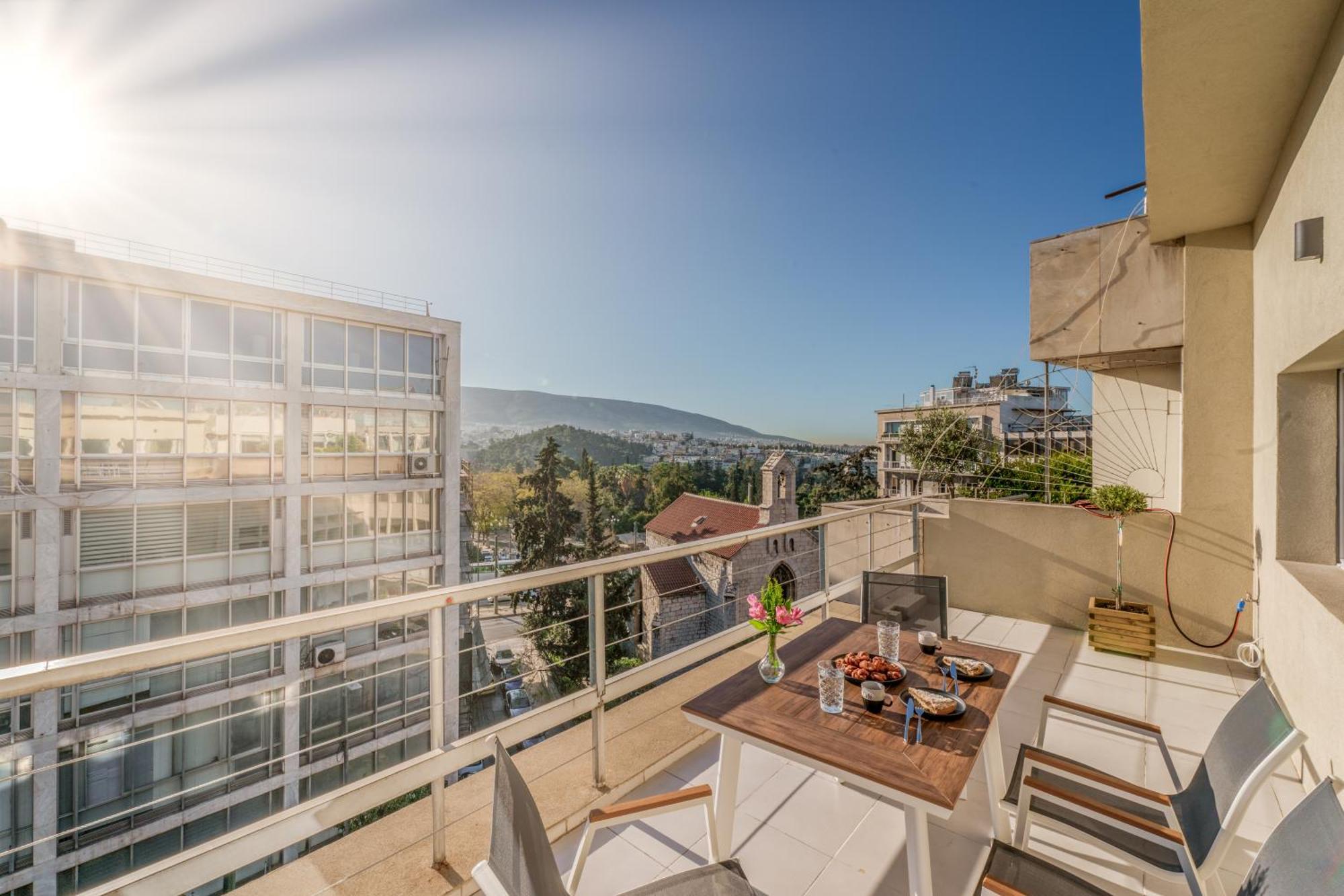 אתונה 3Sights Rooftop Suite - Parthenon Viewpoint מראה חיצוני תמונה